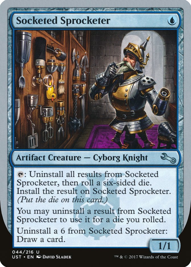 Socketed Sprocketer [Unstable] Foil