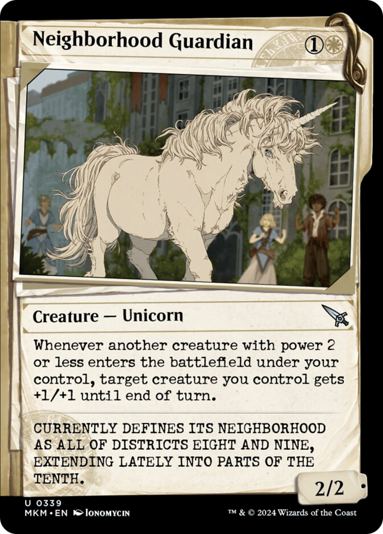 Neighborhood Guardian (Showcase) [Murders at Karlov Manor] Foil