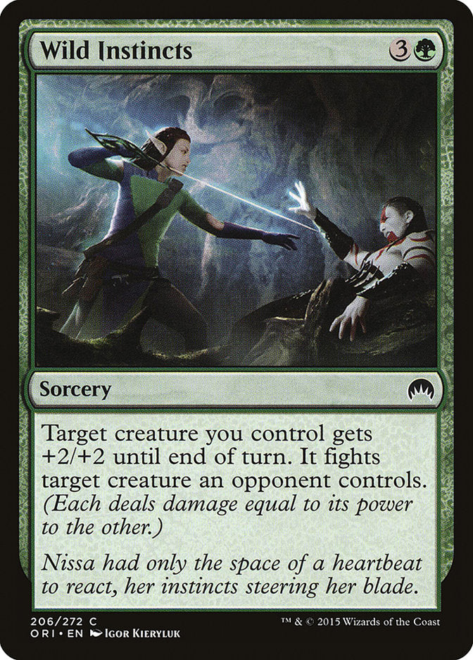 Wild Instincts [Magic Origins] Foil