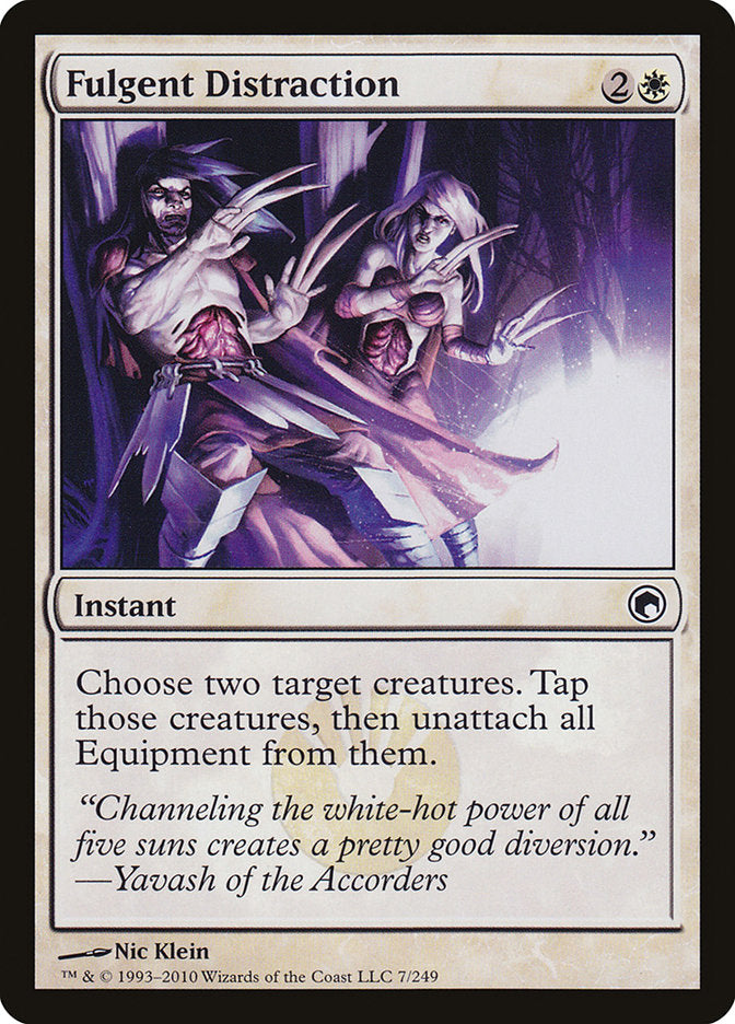 Fulgent Distraction [Scars of Mirrodin] Foil