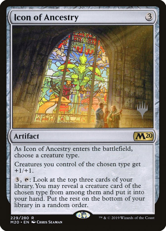 Icon of Ancestry (Promo Pack) [Core Set 2020 Promos] Foil