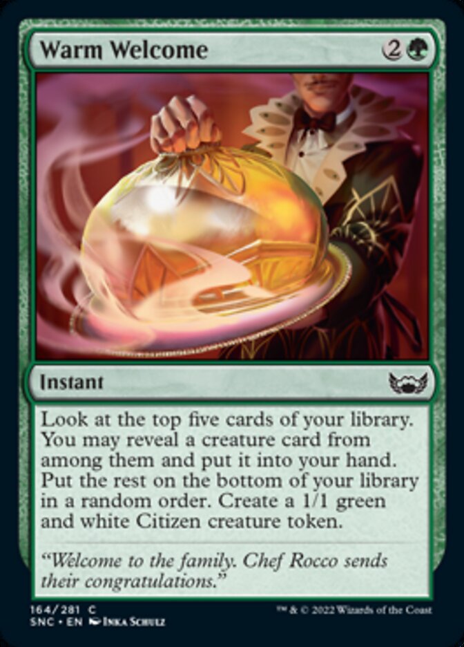 Warm Welcome [Streets of New Capenna] Foil