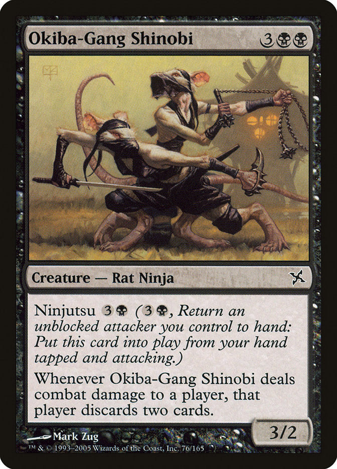Okiba-Gang Shinobi [Betrayers of Kamigawa] Foil