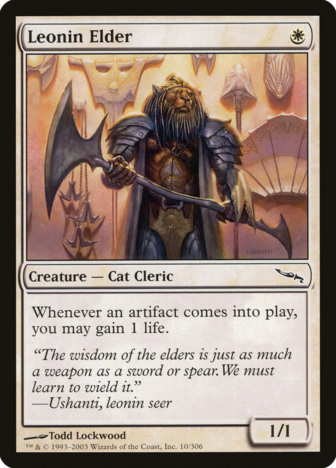 Leonin Elder [Mirrodin] Foil