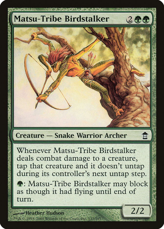 Matsu-Tribe Birdstalker [Saviors of Kamigawa] Foil