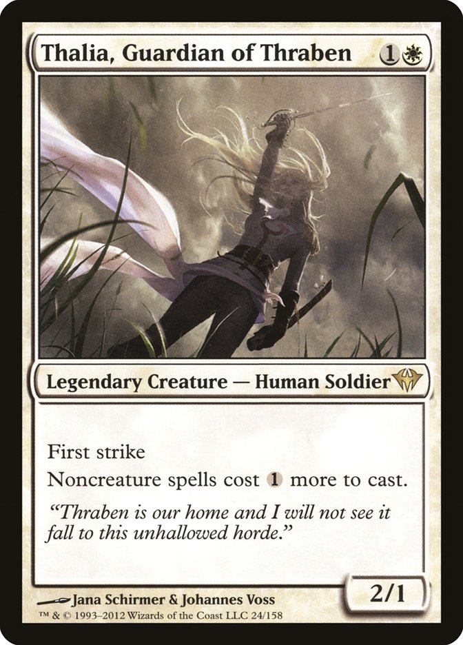 Thalia, Guardian of Thraben [Dark Ascension] Foil