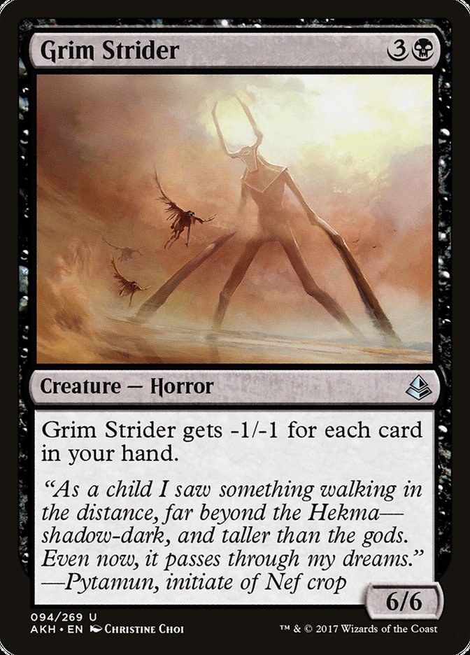 Grim Strider [Amonkhet] Foil