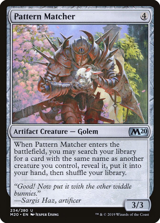 Pattern Matcher [Core Set 2020] Foil