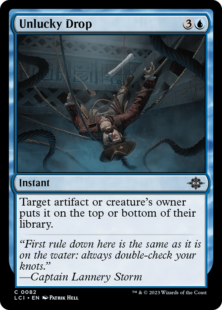 Unlucky Drop [The Lost Caverns of Ixalan] Foil