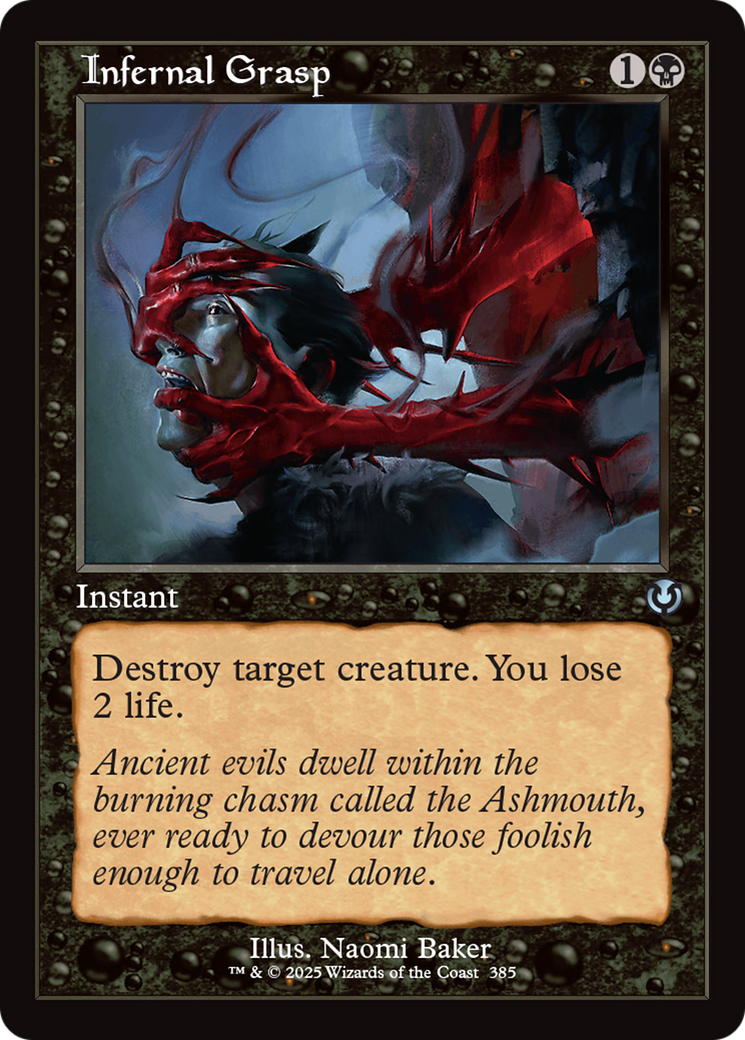 Infernal Grasp (Retro Frame) [Innistrad Remastered] Foil