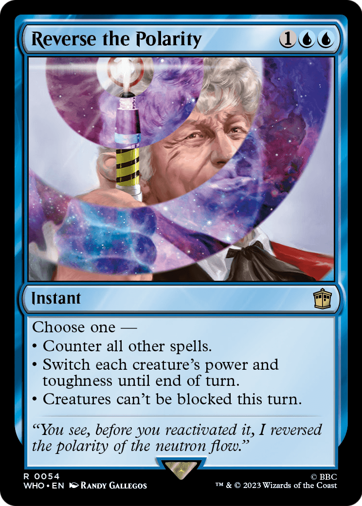 Reverse the Polarity [Doctor Who] Foil