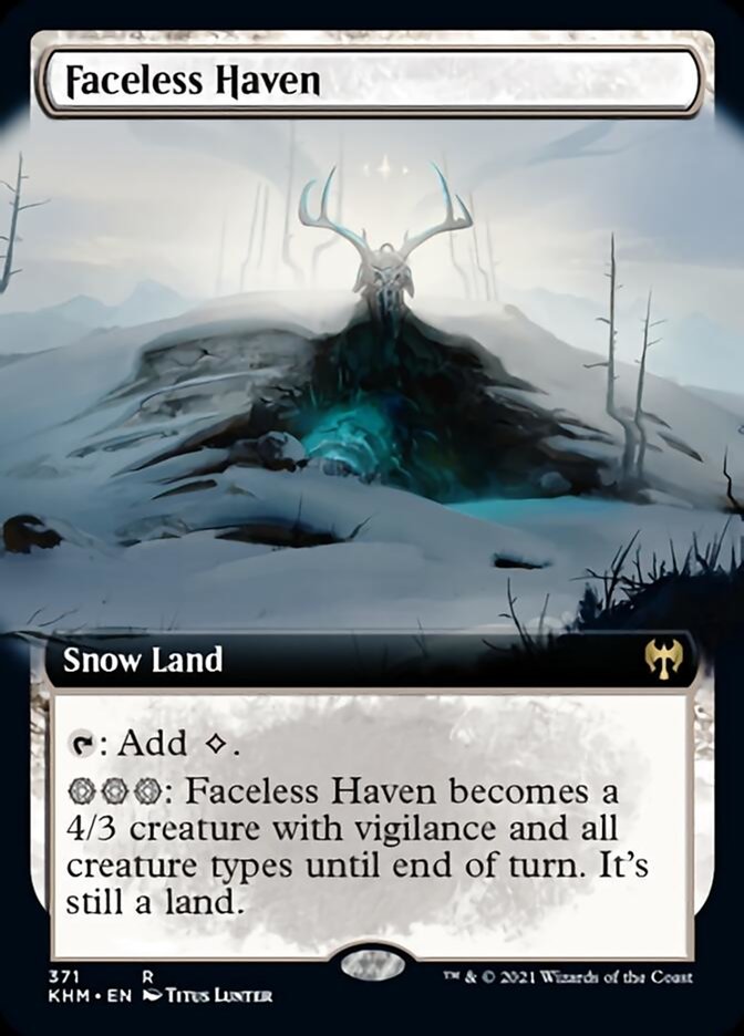 Faceless Haven (Extended Art) [Kaldheim] Foil