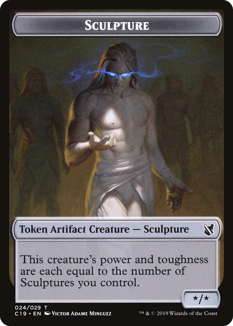 Sculpture  [Commander 2019 Tokens]