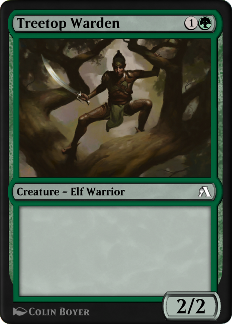 Treetop Warden  [Arena New Player Experience Cards]