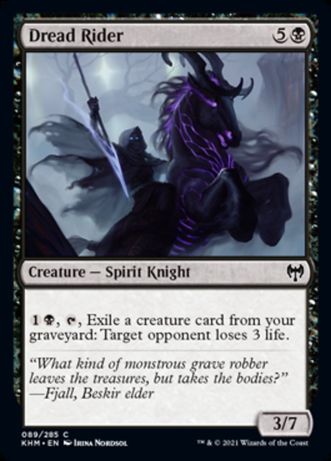 Dread Rider [Kaldheim] Foil