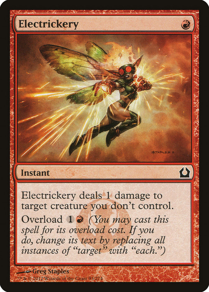 Electrickery [Return to Ravnica] Foil