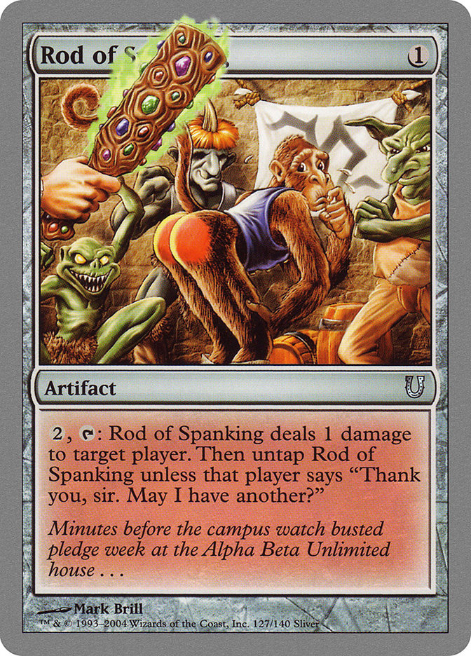 Rod of Spanking [Unhinged] Foil
