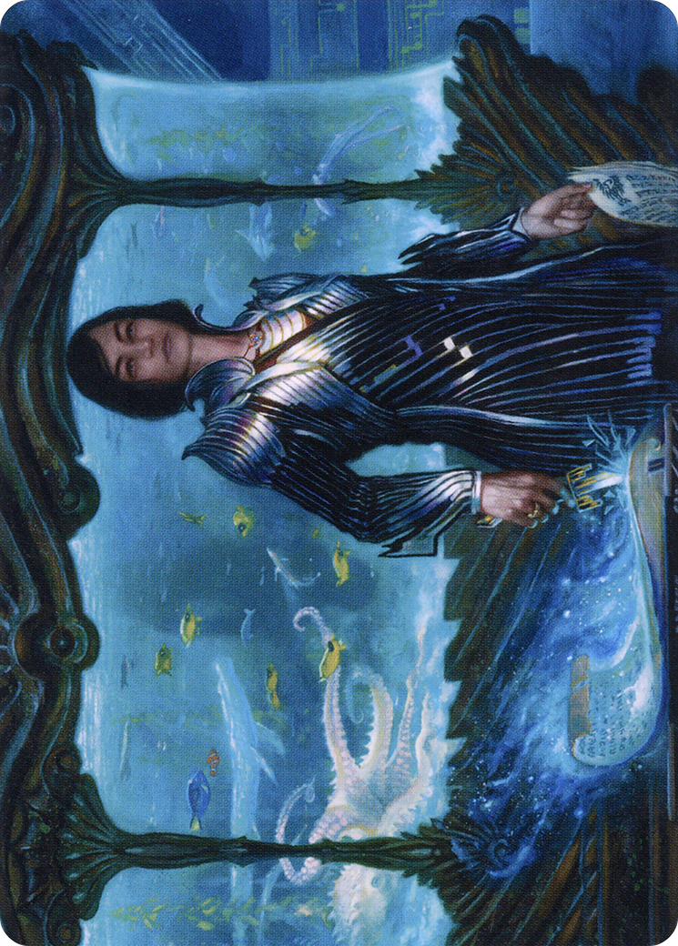 Lagrella, the Magpie // Lagrella, the Magpie  [New Capenna Art Series] (Borderless) Foil