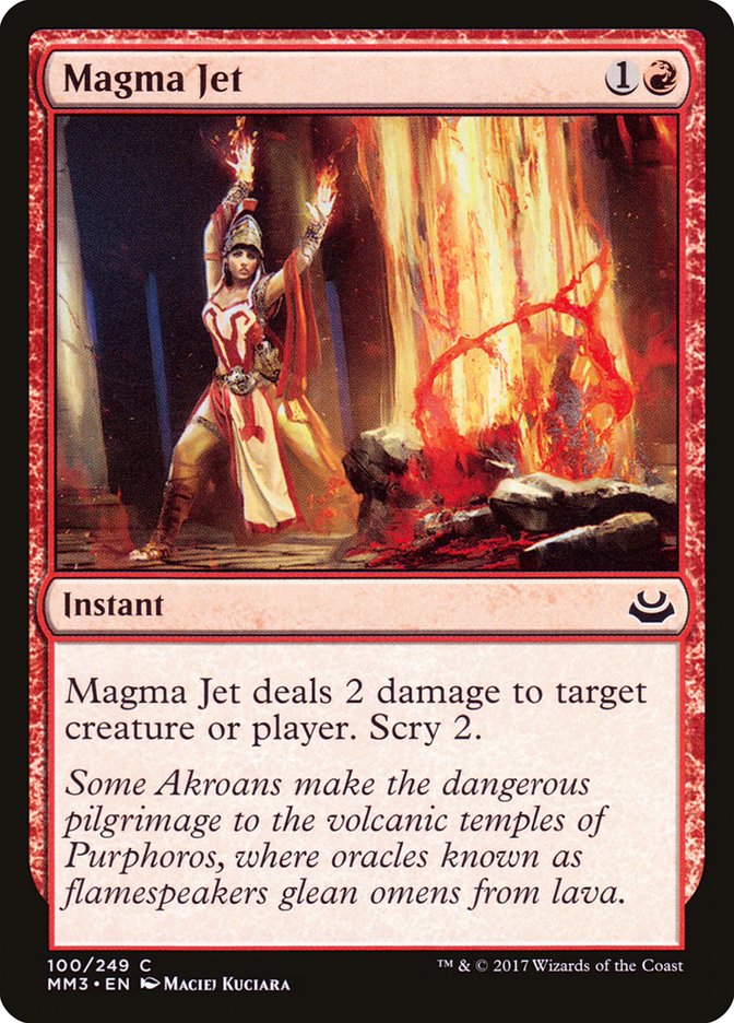 Magma Jet [Modern Masters 2017] Foil