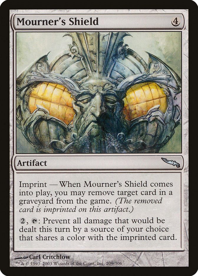 Mourner's Shield [Mirrodin] Foil