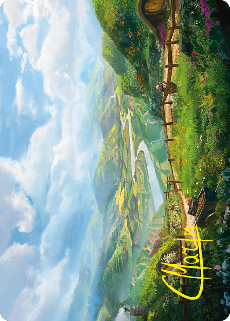 Plains // Plains  [Tales of Middle-earth Art Series] (Borderless)