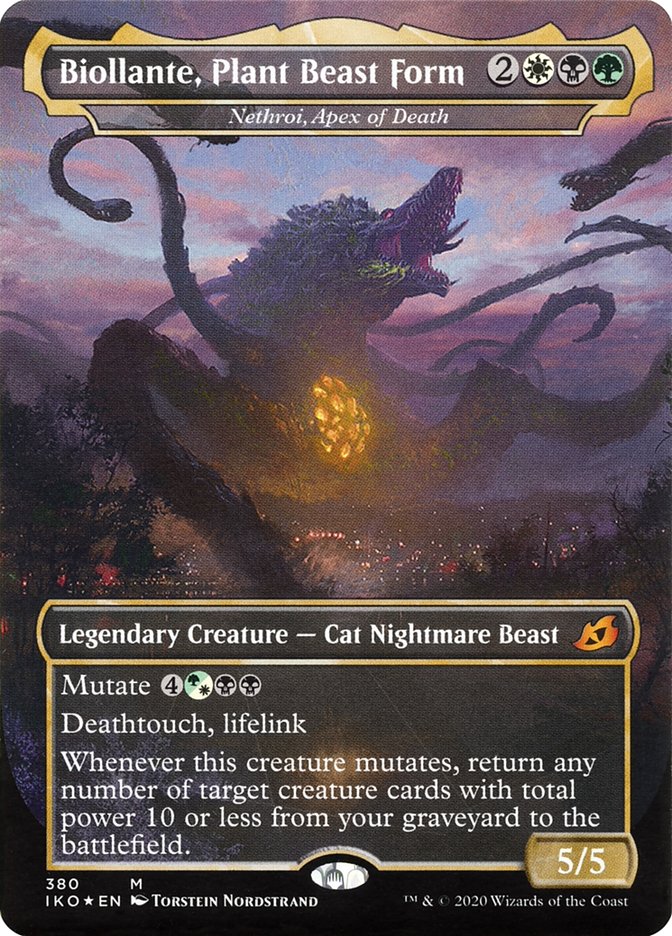 Nethroi, Apex of Death - Biollante, Plant Beast Form (Godzilla Series) [Ikoria: Lair of Behemoths] Foil