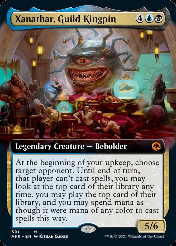 Xanathar, Guild Kingpin (Extended Art) [Dungeons & Dragons: Adventures in the Forgotten Realms] Foil