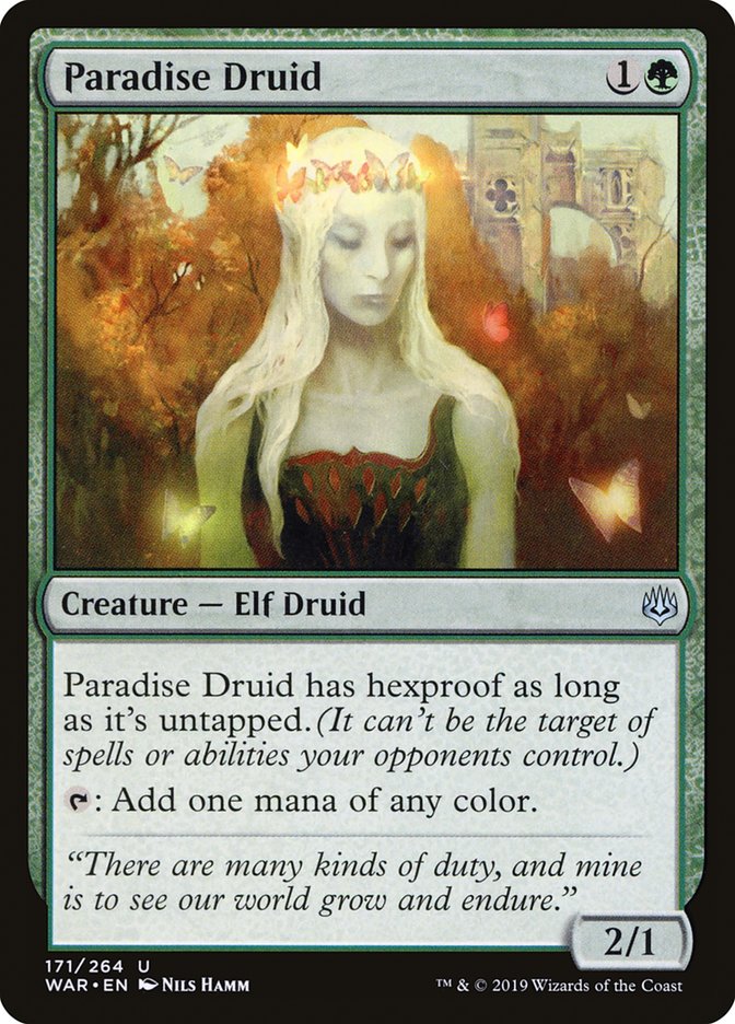 Paradise Druid [War of the Spark] Foil