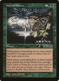 Natural Balance (Oversized) [Oversize Cards] Foil