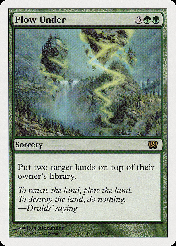 Plow Under [Eighth Edition] Foil