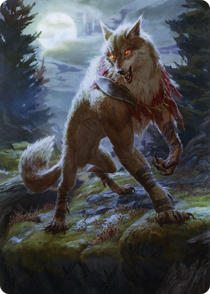 Arlinn, the Moon's Fury // Arlinn, the Moon's Fury  [Midnight Hunt Art Series] (Borderless)