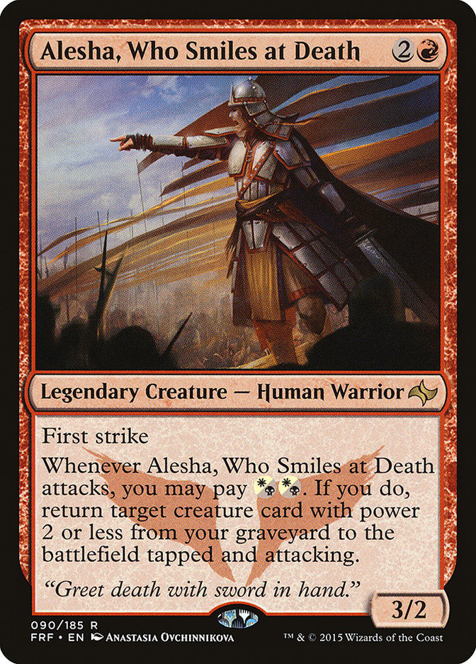 Alesha, Who Smiles at Death [Fate Reforged] Foil