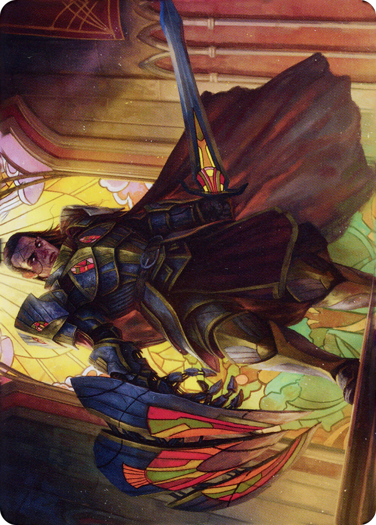 Benalish Sleeper // Benalish Sleeper  [Dominaria United Art Series] (Borderless)