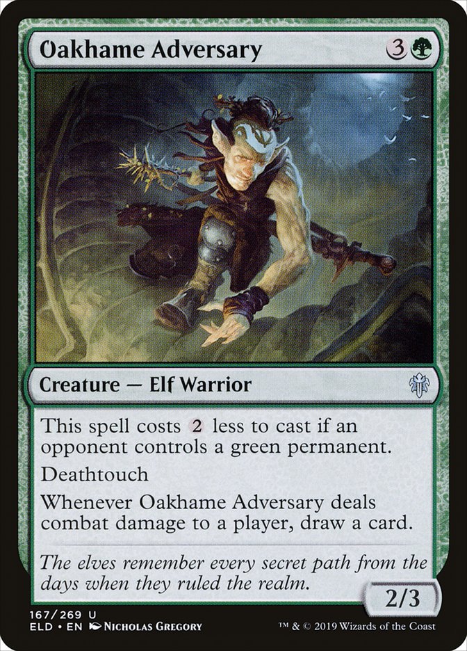 Oakhame Adversary [Throne of Eldraine] Foil