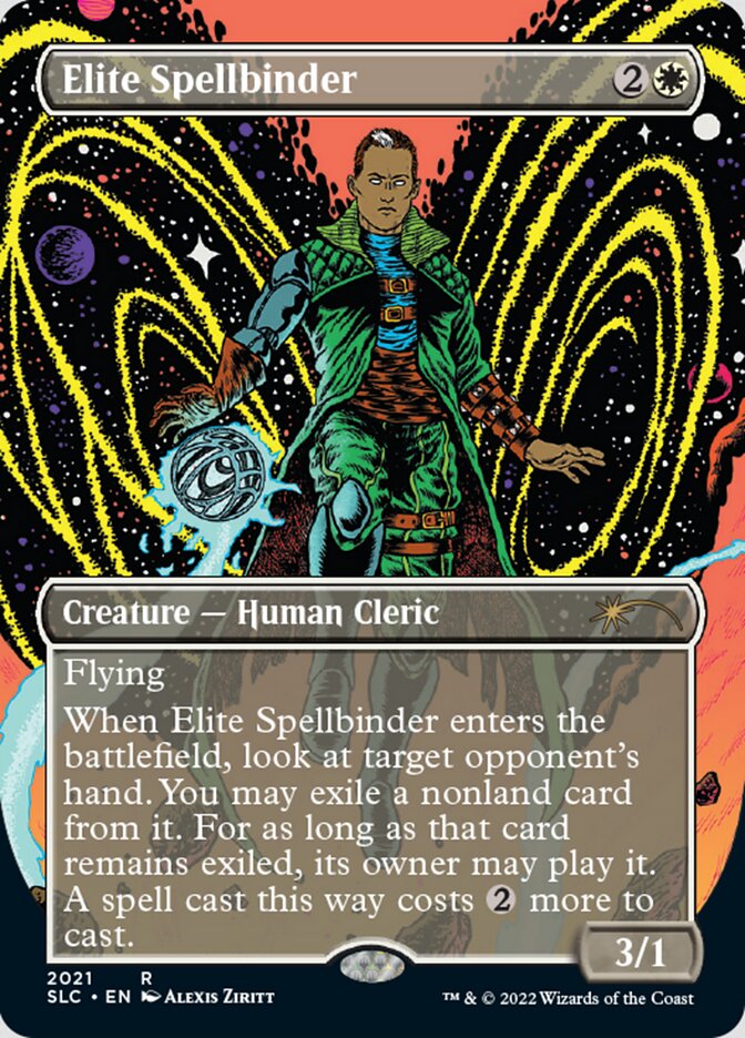 Elite Spellbinder (Borderless) [Secret Lair 30th Anniversary Countdown Kit] Foil