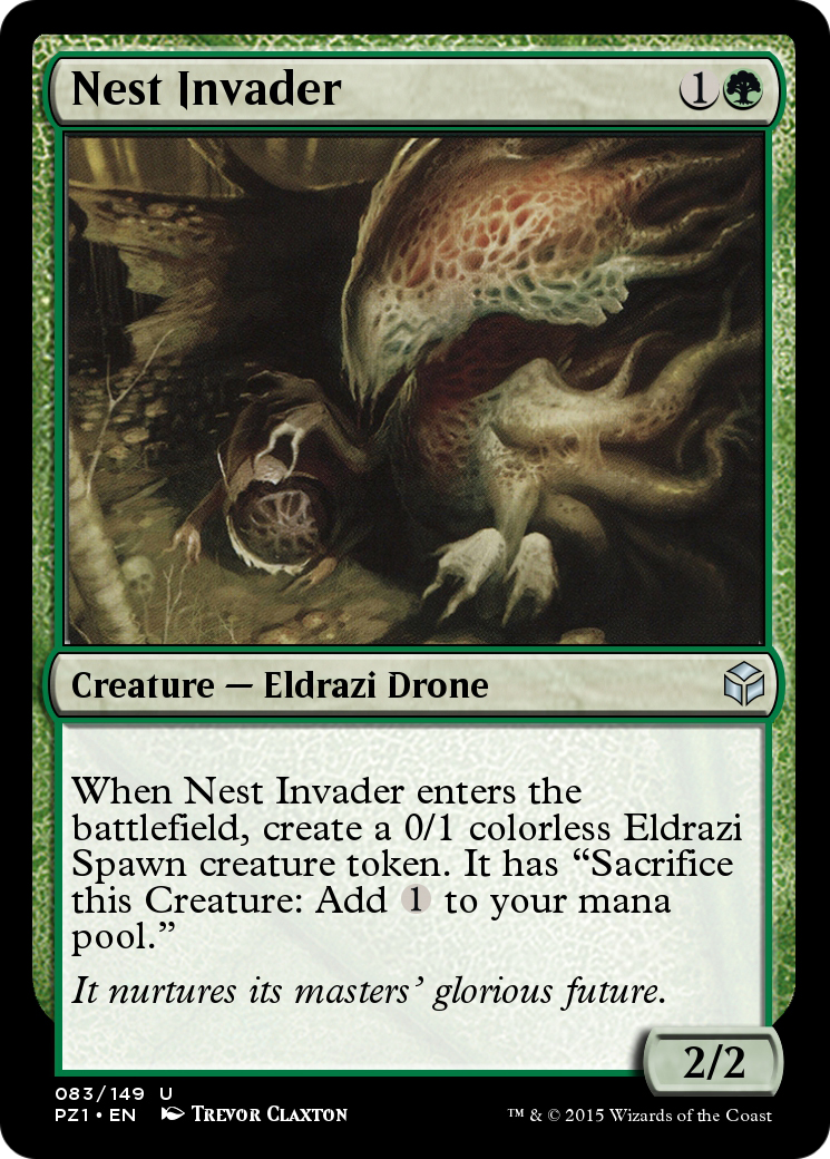 Nest Invader  [Legendary Cube Prize Pack] Foil