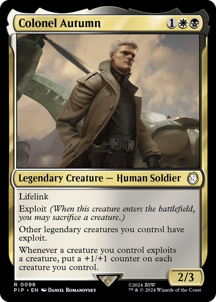Colonel Autumn [Fallout] Foil