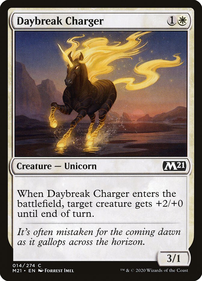 Daybreak Charger [Core Set 2021] Foil