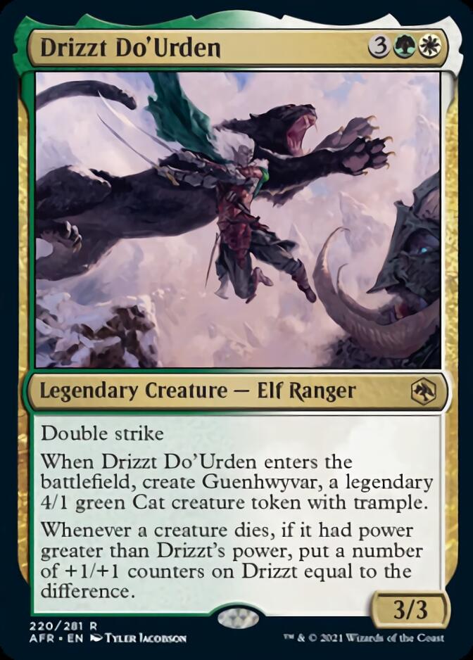 Drizzt Do'Urden [Dungeons & Dragons: Adventures in the Forgotten Realms] Foil