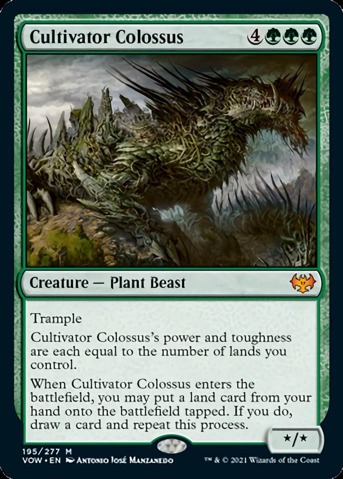 Cultivator Colossus [Innistrad: Crimson Vow] Foil