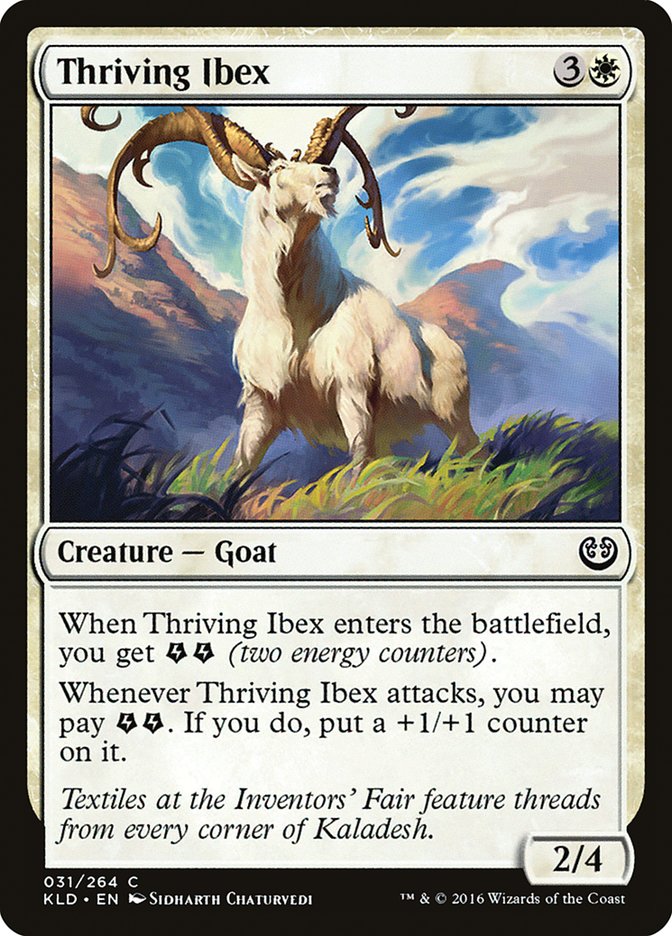 Thriving Ibex [Kaladesh] Foil