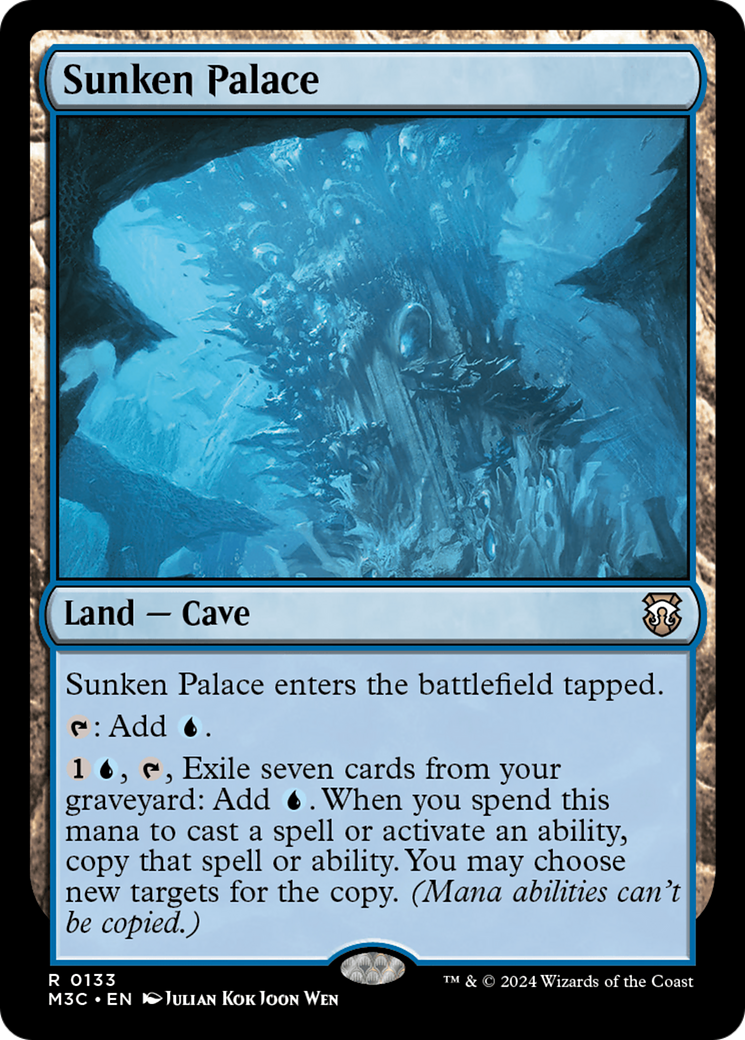 Sunken Palace (Extended Art) [Modern Horizons 3 Commander] Foil