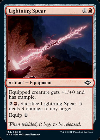 Lightning Spear [Modern Horizons 2] Foil