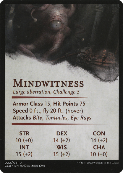 Consuming Aberration // Consuming Aberration  [Battle for Baldur's Gate Art Series] (Borderless) Foil