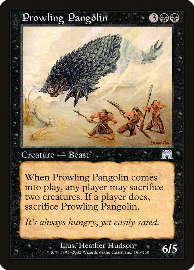 Prowling Pangolin [Onslaught] Foil