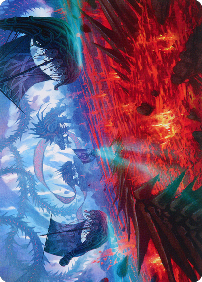 Invasion of Kaldheim // Invasion of Kaldheim  [March of the Machine Art Series] (Borderless) Foil