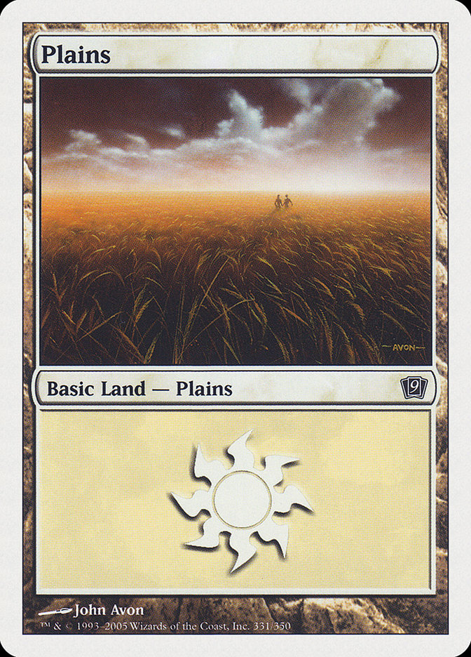 Plains (331) [Ninth Edition] Foil