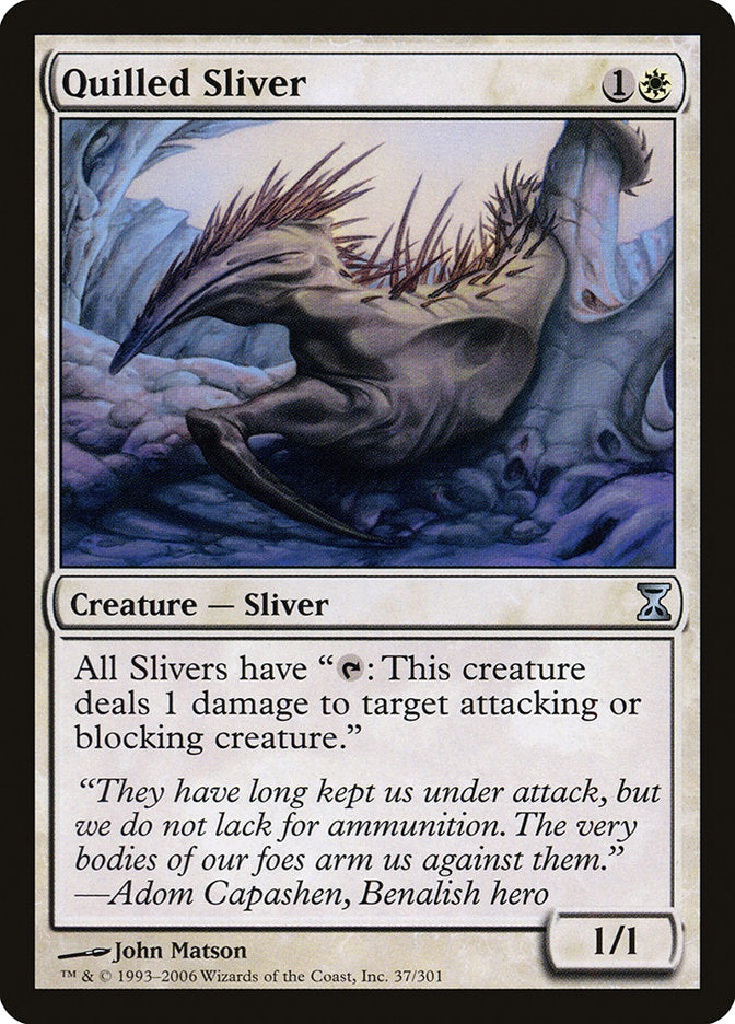 Quilled Sliver [Time Spiral] Foil