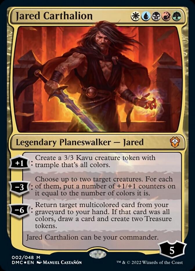 Jared Carthalion [Dominaria United Commander] Foil