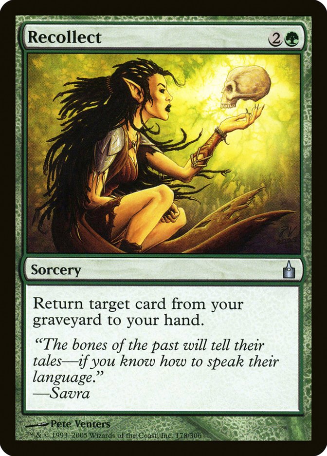 Recollect [Ravnica: City of Guilds] Foil